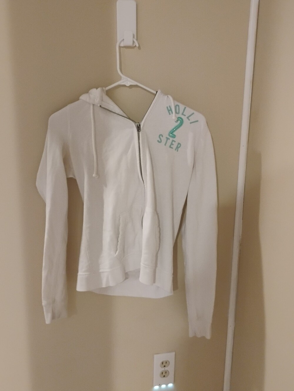 Hollister Y2K Style Full Zip Hoodie Jacket